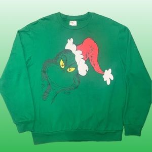 Dr. Seuss The Grinch Santa Pull Over